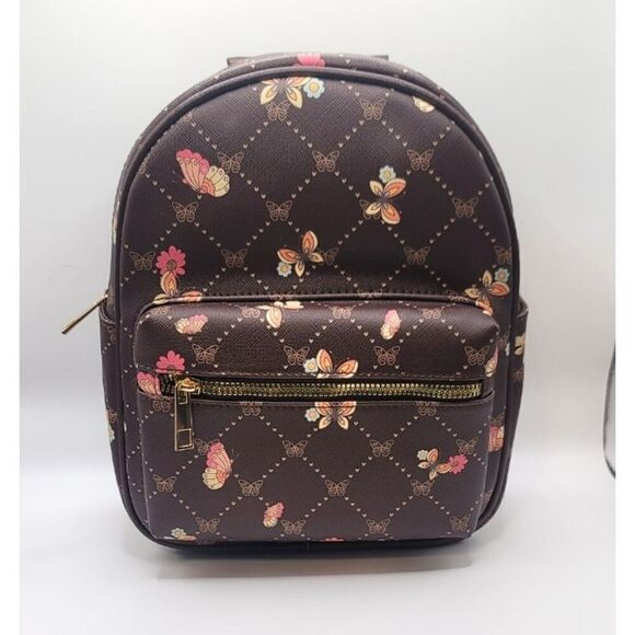 NWT - L Street Butterfly Bliss Vegan Mini Backpack - Picture 1 of 8